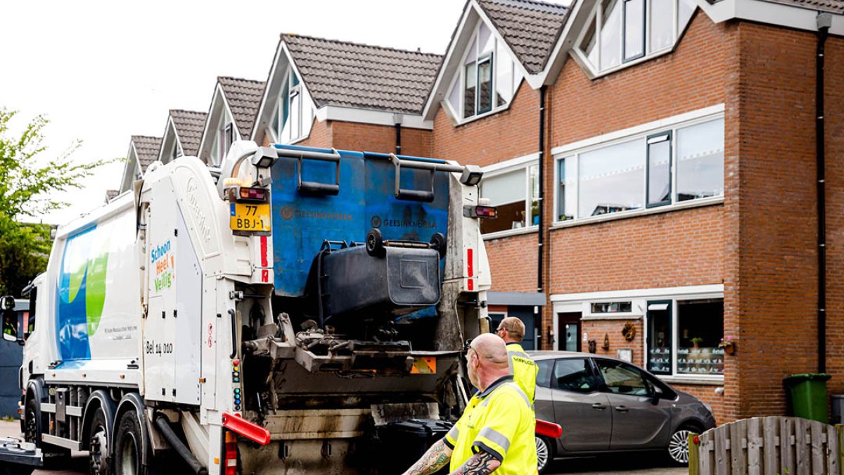 Vanwege verwachte hitte wordt afval woensdag 29 juli eerder opgehaald